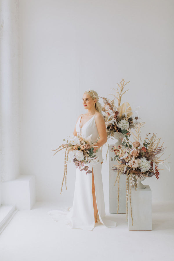 Lucinda Faux Bridal Bouquet