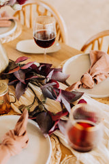 Ember | Faux Burgundy Eucalyptus Arrangement