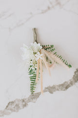 Close up of Innocent Chaos handmade Buttonhole 