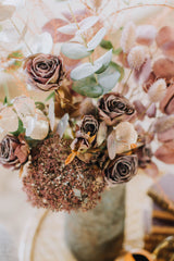 Lennox | Faux Dried Look Purple Arrangement