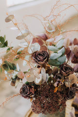 Lennox | Faux Dried Look Purple Arrangement