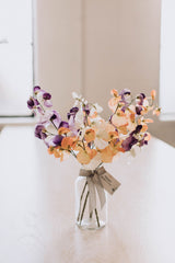 Sweet Pea Posy Jar