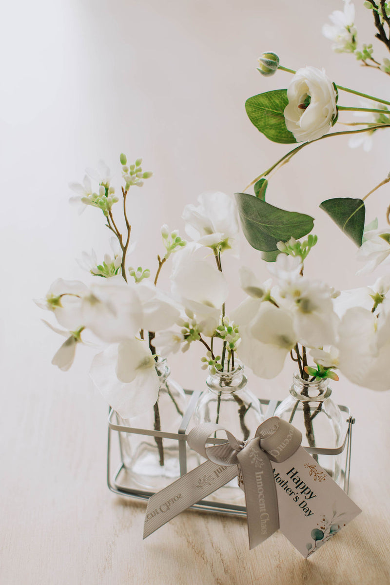 Sweet Pea and blossom bottles