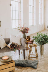 Lennox | Faux Dried Look Purple Arrangement