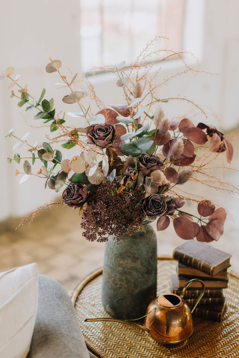Lennox | Faux Dried Look Purple Arrangement