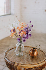 Sweet Pea Posy Jar
